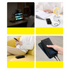 Baseus Bipow powerbank z szybkim ładowaniem 10000mAh 20W biały (Overseas Edition) + kabel USB-A - Micro USB 0.25m biały (PPBD050502)
