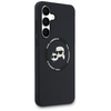 Etui Karl Lagerfeld Silicone             Karl&Choupette Heads MagSafe do Samsung Galaxy S25 FE czarny