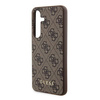 GUESS ETUI POKROWIEC HARDCASE Z LOGO ZŁOTYM METALOWYM DO SAMSUNG A35 A356