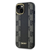 DKNY ETUI HARDCASE DO IPHONE 15 14 13 6.1 DO MAGSAFE SKÓRA CHECKERED MONO