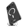 Etui Puro Impact Clear D3O TPU+PC kompatybilne z MagSafe na iPhone 17 Pro Max - przezroczyste