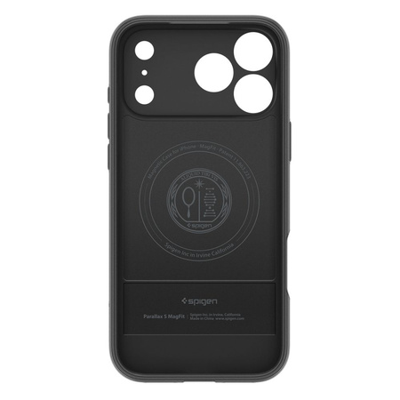 SPIGEN PARALLAX ”S” MAG MAGSAFE IPHONE 17 PRO MATTE BLACK