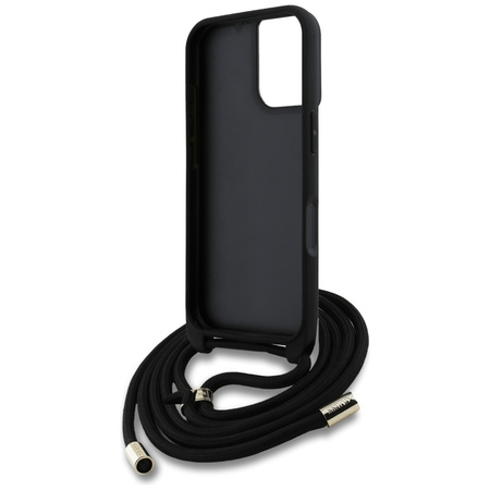 GUESS ETUI TPU DO IPHONE 16 CROSSBODY ZAWIESZKA BIG LOGO WYSOKIEJ JAKOŚCI