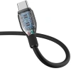 Kabel Baseus Pudding Series USB-C - USB-C 100W 1,2m - czarny