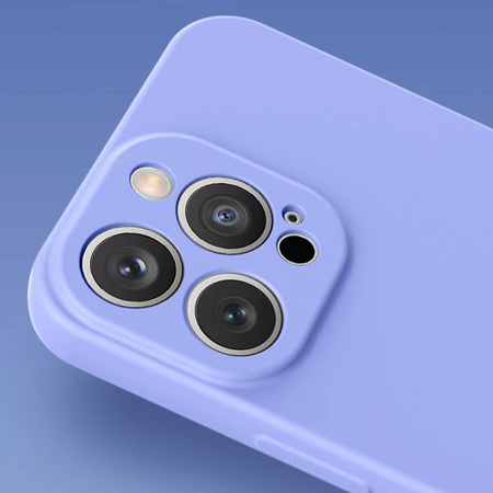 Silicone case etui Xiaomi Redmi Note 11 Pro 5G / 11 Pro / 11E Pro silikonowy pokrowiec jasnoniebieskie