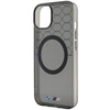 Etui BMW BMHMP14SHGPK na iPhone 14 - szare Pattern MagSafe