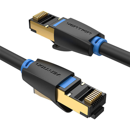 VENTION PATCHCORD KABEL SIECIOWY RJ45 CAT8 DO KOMPUTER ROUTER SWITCH 1M