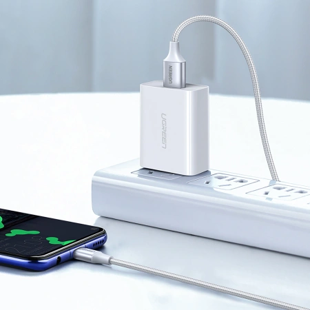 UGREEN KABEL USB-A USB-C 3A DO ANDROID TELEFONÓW 0.5M SZYBKA ŁADOWARKA