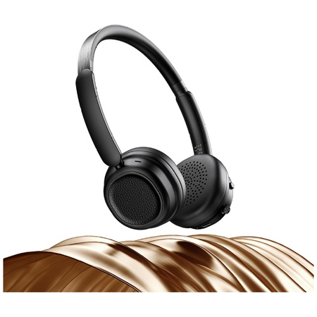 Słuchawki nauszne USAMS SR01 Bluetooth 5.3 ANC czarny