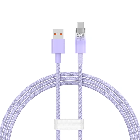 BASEUS KABEL USB-A 100W DO TELEFONÓW 1M Z INTELIGENTNYM CZUJNIKIEM