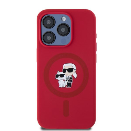 KARL LAGERFELD ETUI HARDCASE DO IPHONE 15 PRO 6.1 SILICONE KARL &