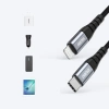 CHOETECH KABEL USB-C DO LIGHTNING DO IPHONE 12 13 14 15 3A 2M Z PEŁNYM