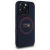 Red Bull RBHMP16X24SIILVR iPhone 16 Pro Max 6.9 hardcase granatowy/navy Silicone Red Ring MagSafe