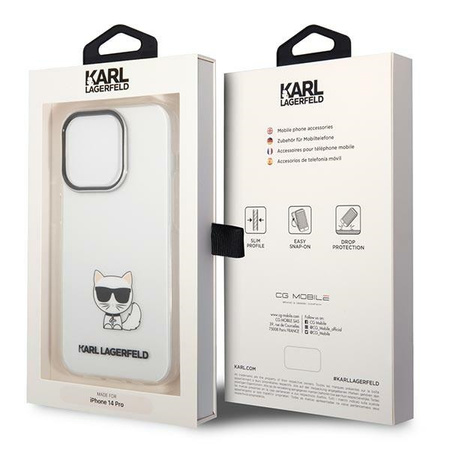 KARL LAGERFELD ETUI HARDCASE CASE POKROWIEC DO IPHONE 14 PRO 6 1