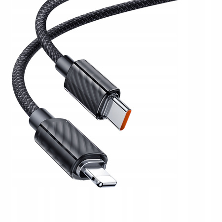 MCDODO ŁADOWARKA KABEL USB-C LIGHTNING DO IPHONE 11 12 13 14 PRO 1M CZARNY
