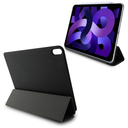 Karl Lagerfeld KLFC11RM24SAKCK iPad Air 11 2024/2025 Book Cover czarny/black Saffiano Magnetic Karl &Choupette