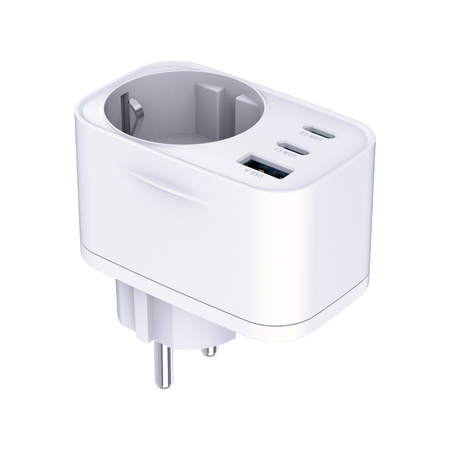 3MK COMFORT CHARGER GAN 30W QC PD PPS 2C1A1S DO SMARTFONÓW I GADŻETÓW USB-C