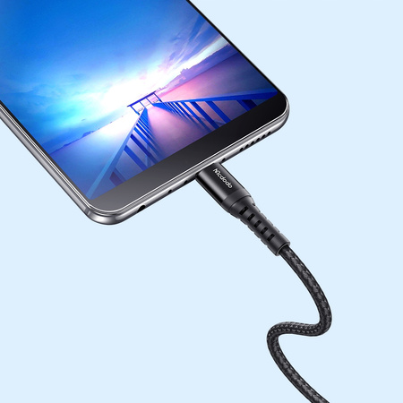 MCDODO KRÓTKI KABEL MICRO USB SZYBKIE ŁADOWANIE DO SAMSUNG QUICK CHARGE 4.0