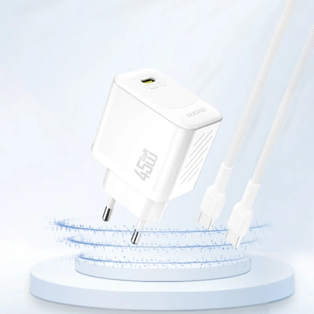 DUDAO ŁADOWARKA SIECIOWA A28 45W GAN DO TELEFONÓW Z USB-C SZYBKIE