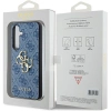 Etui Guess 4G Big Metal Logo na Samsung Galaxy S24+ - niebieskie