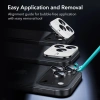 Osłona aparatu ESR Armorite na iPhone 14 Pro / Pro Max / 15 Pro / Pro Max / 16 Pro / Pro Max / 17 Pro / Pro Max - czarna
