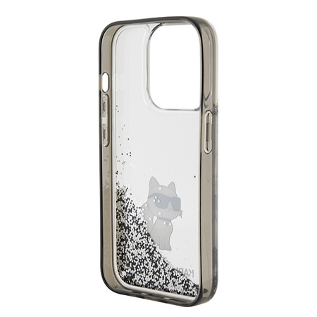 KARL LAGERFELD POKROWIEC KLHCP15LLKCNSK DO IPHONE 15 PRO 6.1 LIQUID GLITTER