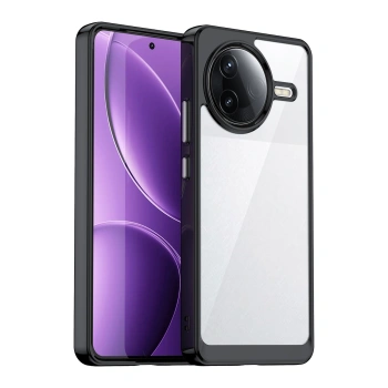 HURTEL ETUI OUTER SPACE CASE Z ŻELOWĄ RAMKĄ DO XIAOMI POCO F7 ULTRA