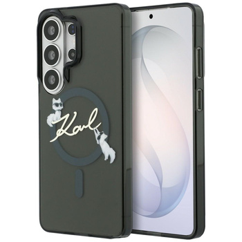 Etui Karl Lagerfeld IML KC Script        MagSafe do Samsung Galaxy S26 Ultra czarny