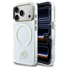 Etui Karl Lagerfeld IML KL Script Logo MagSafe do iPhone 17 Pro Max przezroczysty