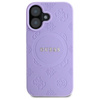 GUESS ETUI HARDCASE DO IPHONE 16 6.1 DO MAGSAFE SAFFIANO PEONY CLASSIC LOGO