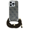 GUESS POKROWIEC HARDCASE CROSSBODY CORD 4G PRINT DO IPHONE 16 PRO MAX 6.9