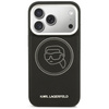 Etui Karl Lagerfeld K Head Point Logo MagSafe do iPhone 17 Pro Max czarny