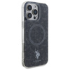 US POLO ASSN POKROWIEC DO MAGSAFE DO IPHONE 16 PRO 6.3 CZARNY Z RINGIEM