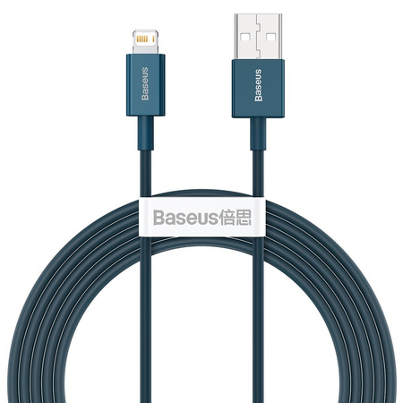 BASEUS KABEL ŁADOWARKA USB DO LIGHTNING APPLE IPHONE IPAD 2 METRY