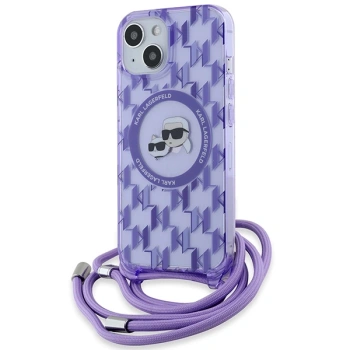 KARL LAGERFELD ETUI DO IPHONE 15 14 13 6.1 DO MAGSAFE Z MONOGRAMEM