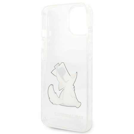 Karl Lagerfeld KLHCP14MCFNRC iPhone 14 Plus 6,7" hardcase przeźroczysty/transparent Choupette Fun