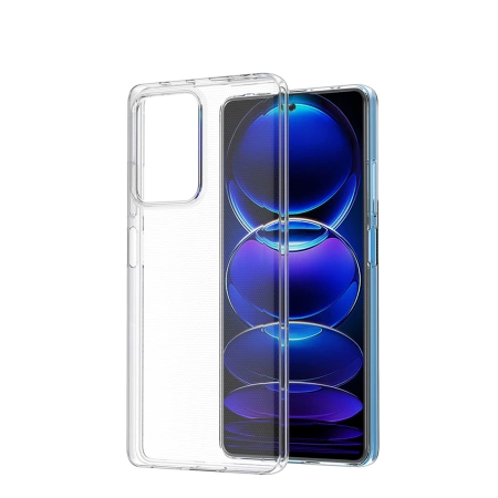 HURTEL ETUI ULTRA CLEAR 0.5MM DO XIAOMI REDMI NOTE 12 PRO+ CIEŃKI POKROWIEC