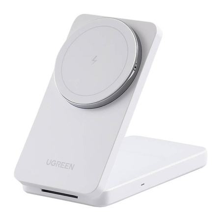 UGREEN ŁADOWARKA INDUKCYJNA 2W1 DO IPHONE 12 13 14 15 AIRPODS 20W Z KABLEM