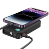 USAMS POWERBANK 10000MAH 20W PD DO TELEFONÓW SZYBKA ŁADOWARKA ZWIJANY KABEL