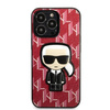 Etui Karl Lagerfeld KLHCP13LPMNIKPI na iPhone 13 Pro / 13 hardcase - czerwone Monogram Ikonik Patch