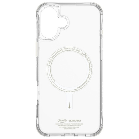 Skinarma etui Saido iPhone 16 Plus 6.7 Magnetic Charging zielony/green (niteglow)