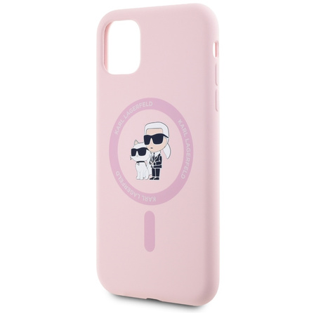 KARL LAGERFELD ETUI SILICONE KARL&CHOUPETTE DO IPHONE 11 DO MAGSAFE