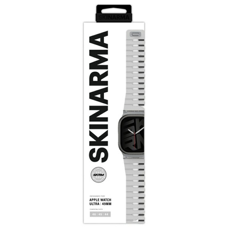 Pasek Skinarma Gemini do Apple Watch 49/46/45/44 mm kredowy