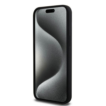 DKNY ETUI HARDCASE LIQUID SILICONE DO IPHONE 15 PRO MAX DO MAGSAFE BIAŁE