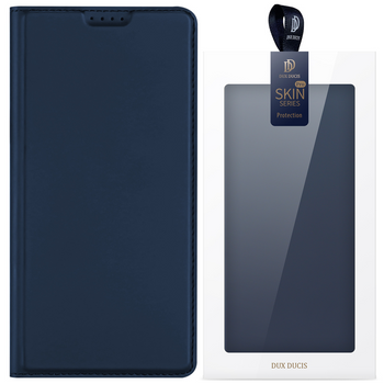 Dux Ducis Skin Pro etui do Samsung Galaxy A54 5G pokrowiec z klapką portfel na kartę podstawka niebieskie