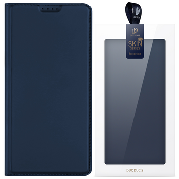 Etui Dux Ducis Skin Pro do Samsung A35 5G z klapką - niebieskie