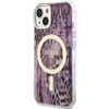 Etui Guess GUHMP14SHLEOPWP na iPhone 14 - różowe Leopard MagSafe