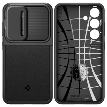 Etui Spigen Optik Armor na Samsung Galaxy S24 - czarne