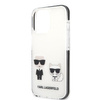 Etui Karl Lagerfeld KLHCP13LTPEKCW na iPhone 13 Pro / 13 hardcase - białe Karl&Choupette