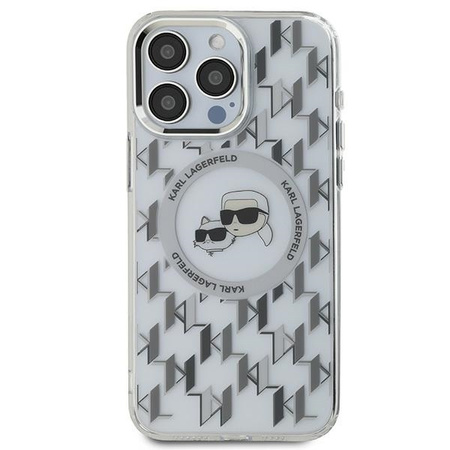 KARL LAGERFELD ETUI CASE POKROWIEC HARDCASE DO IPHONE 15 PRO DO MAGSAFE